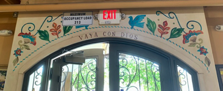 July 28 - Kiwanis entrance.
Love the folk art! July 28 - Kiwanis entrance.
Love the folk art!